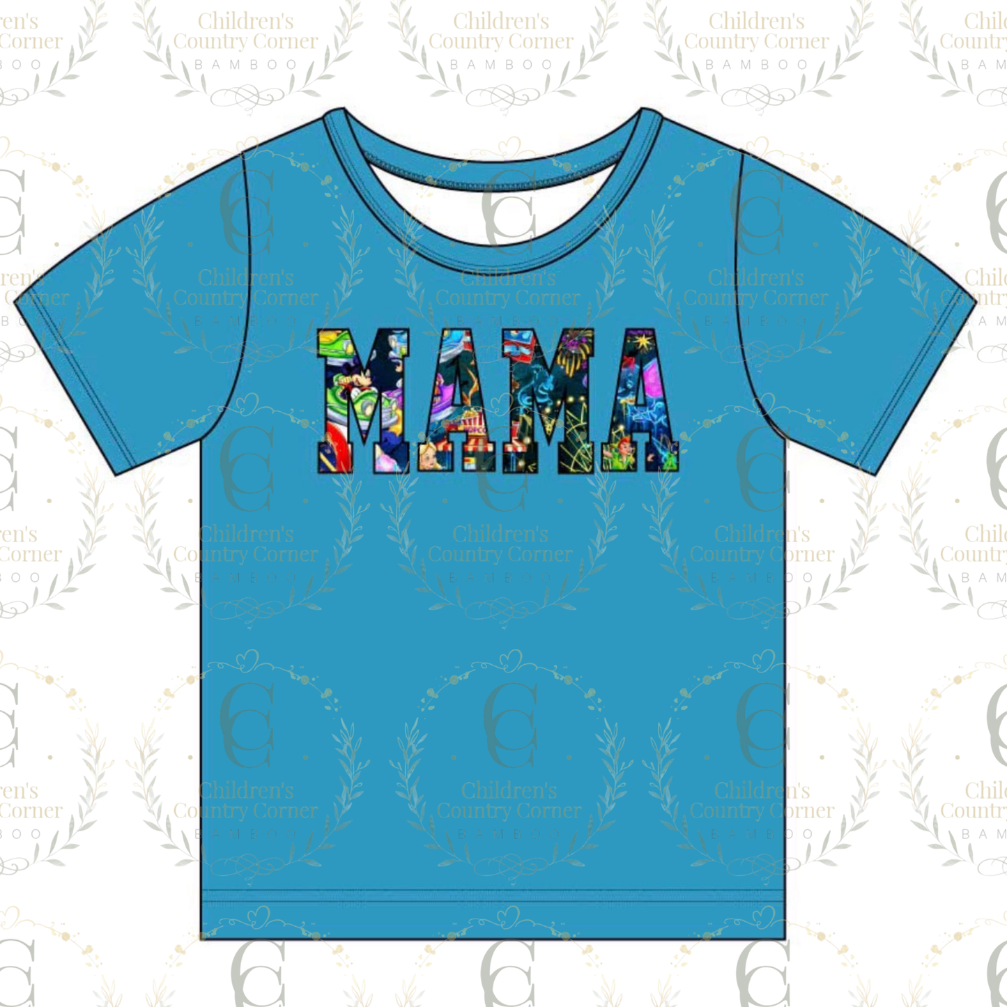 RTS:Light up Parks MAMA T-Shirt