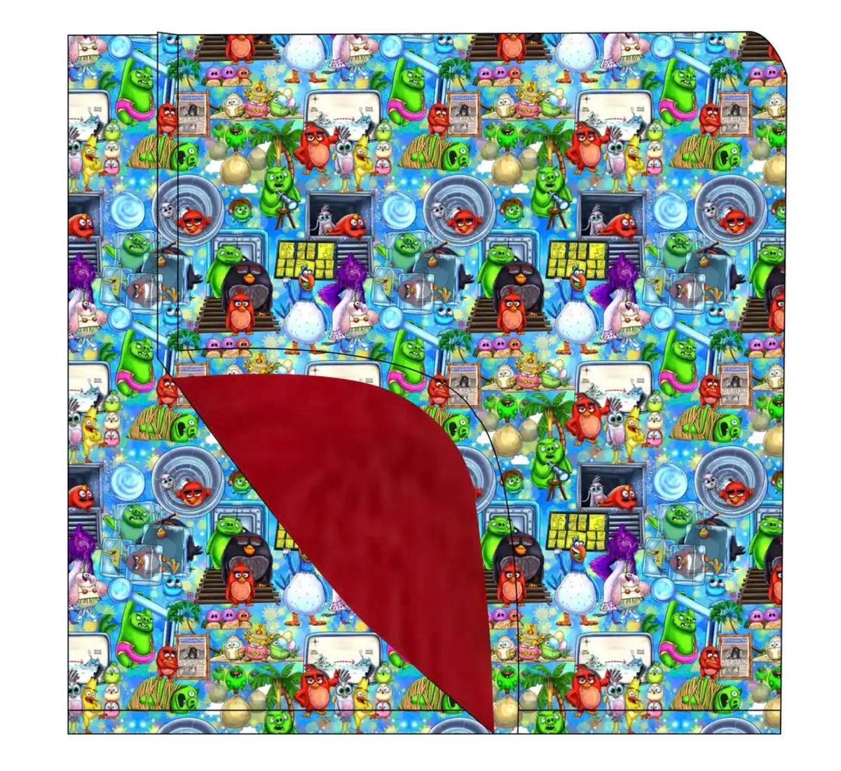Anger Management Bamboo-Front / Minky-Fleece-Backed blankets