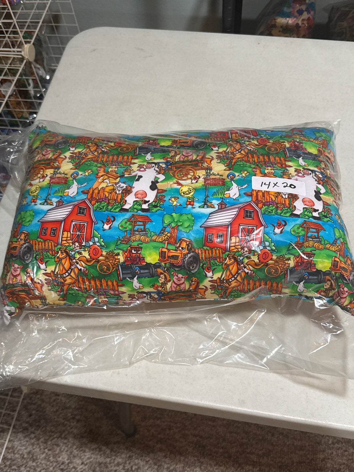 Grandma made toddler pillow