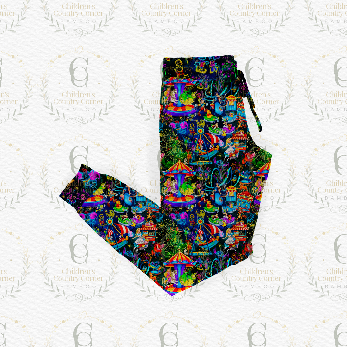RTS:Light up Parks Mom Joggers