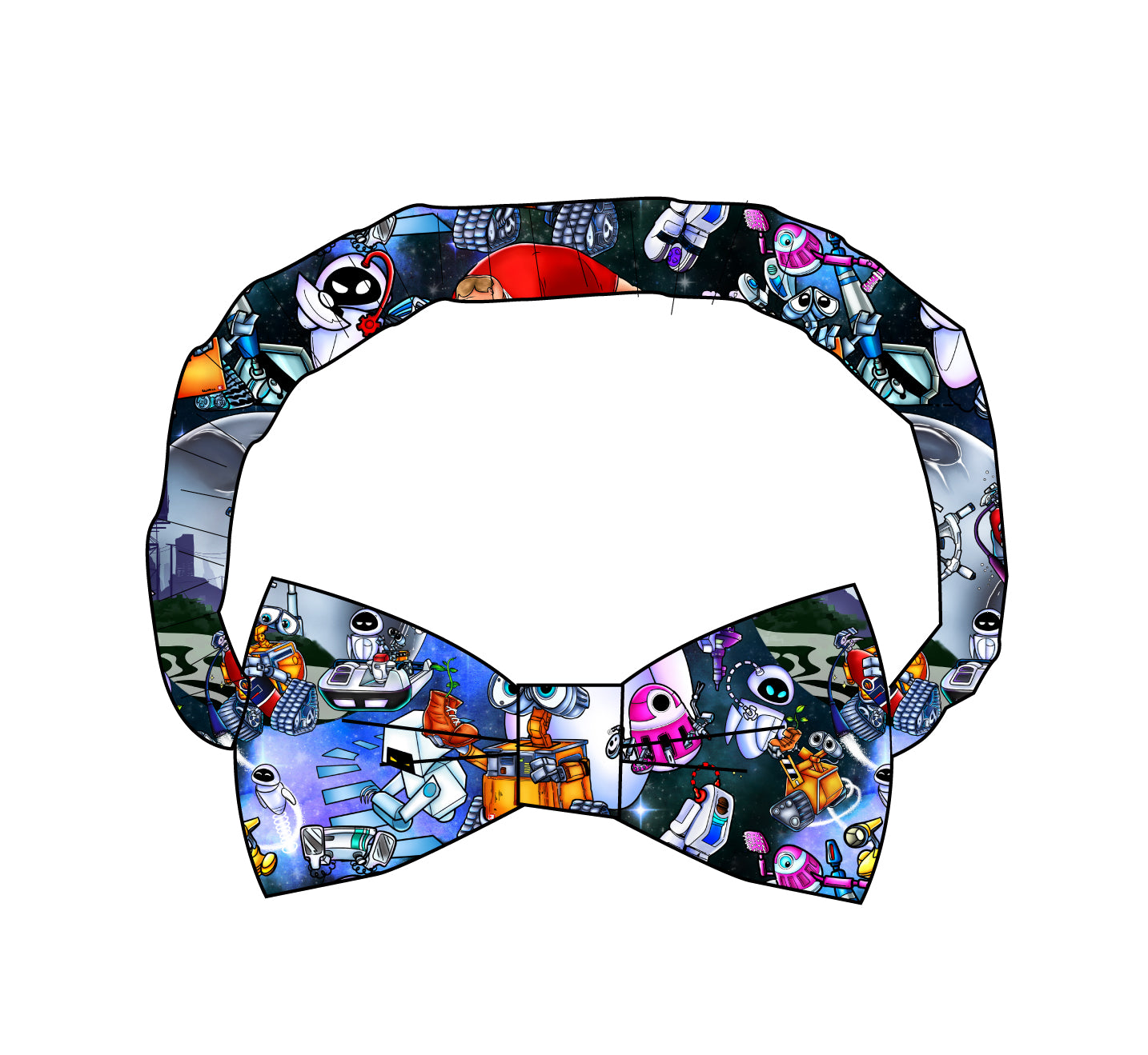 Trash-Bot Headband Bow
