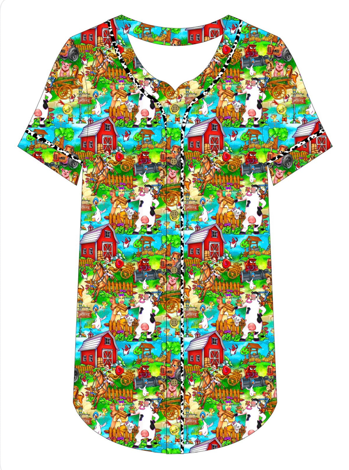 Down On The Farm Adult Moo Moo