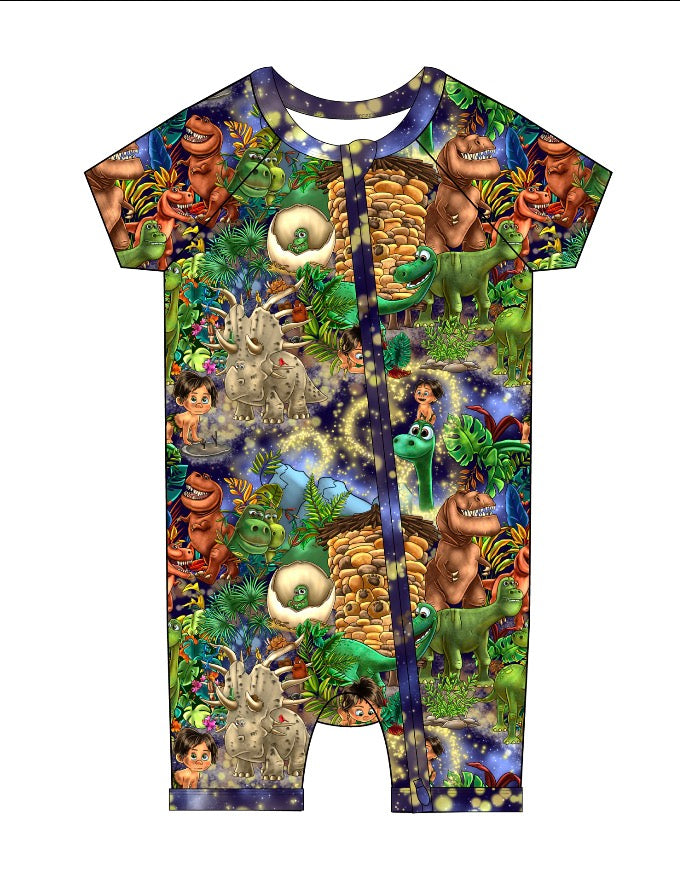 Dinos Zipper Shortie