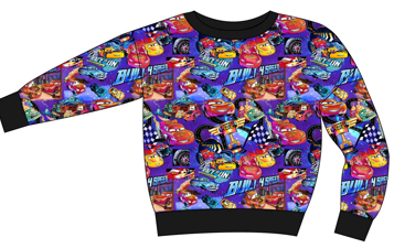 RTS: French Terry Crew Neck SIZE DOWN I Am Speed