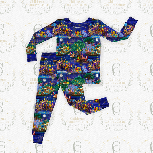 RTS: Honey Bear Long Sleeve and Pants 2 piece