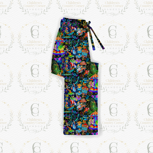 RTS:Light up Parks adult Lounge pants unisex sizing