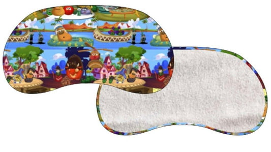 RTS:Veggies Bamboo Terry Burp Cloth