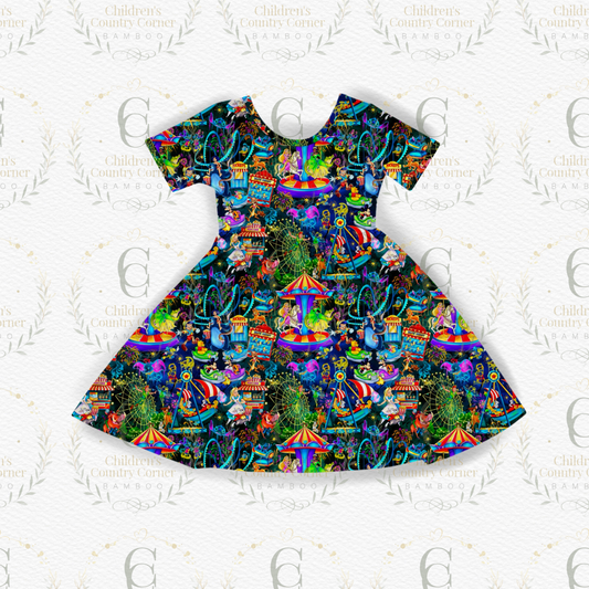 RTS:Light up Parks Short Sleeve Twirl