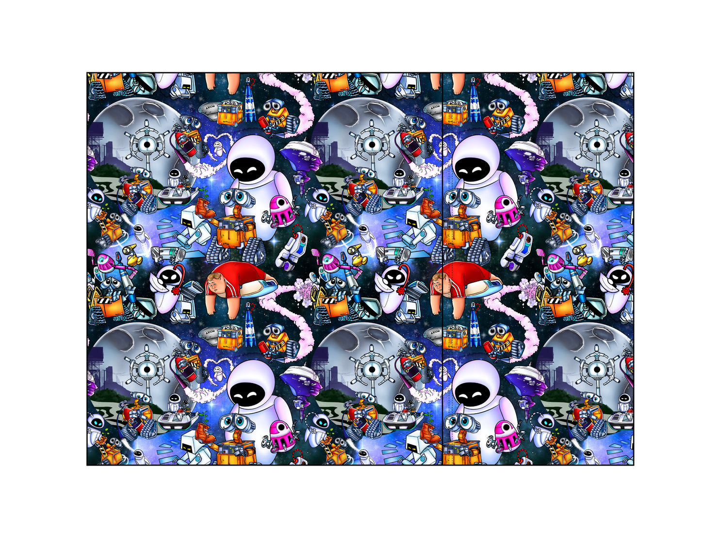 Trash-Bot Pillowcase