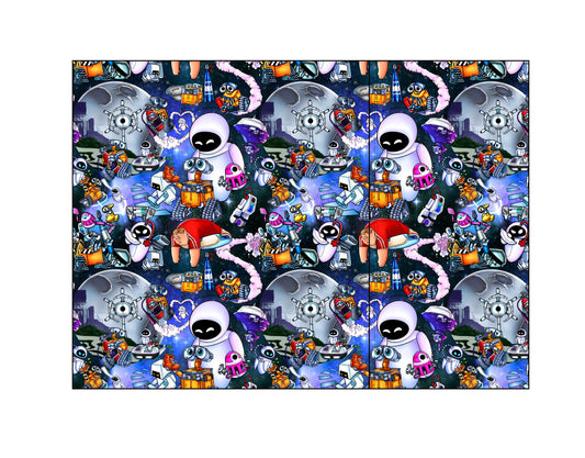 Trash-Bot Pillowcase