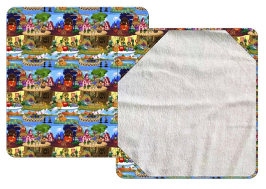 RTS:Veggies Hooded Towels 44x44