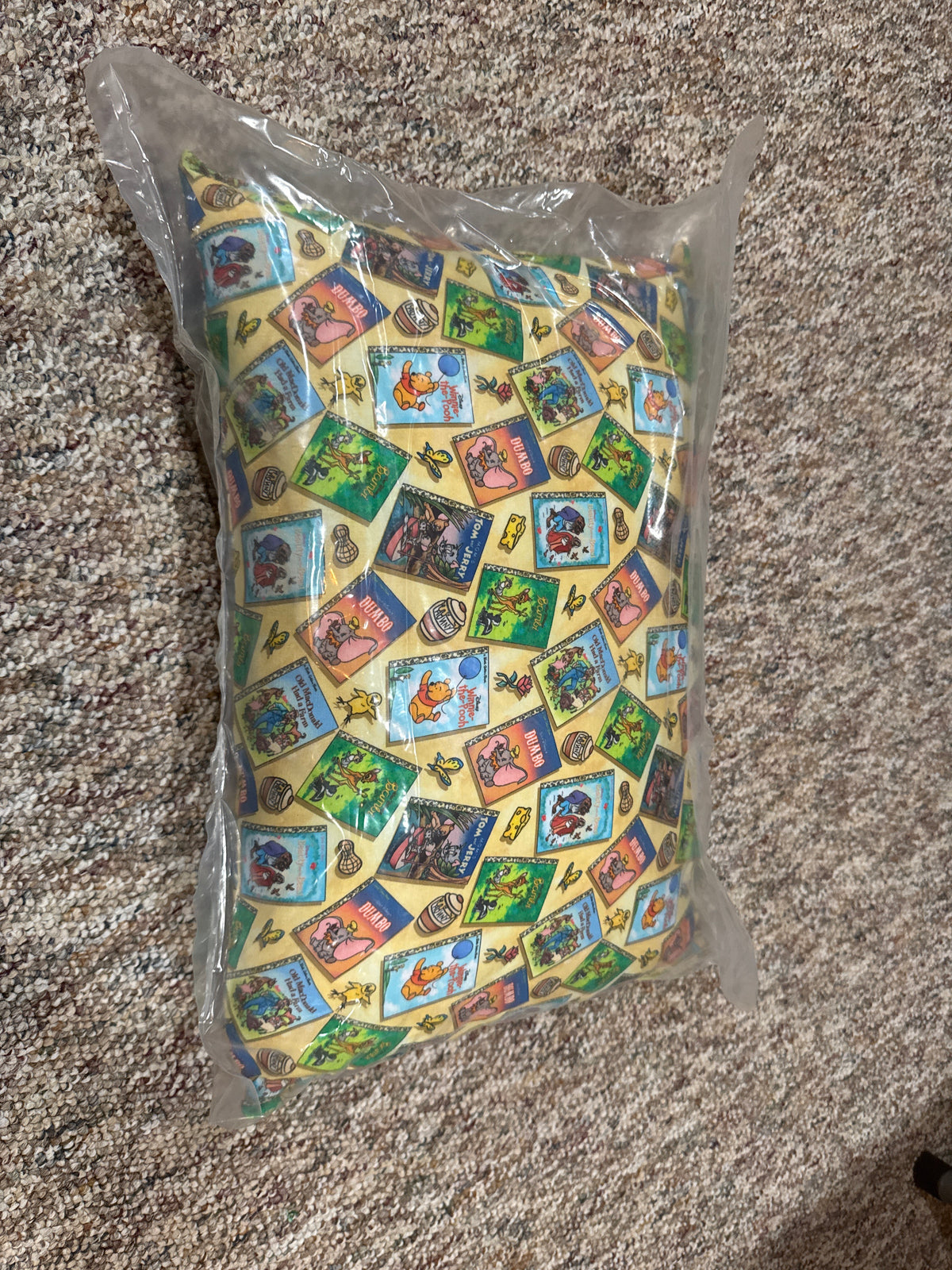 Grandma made toddler pillow