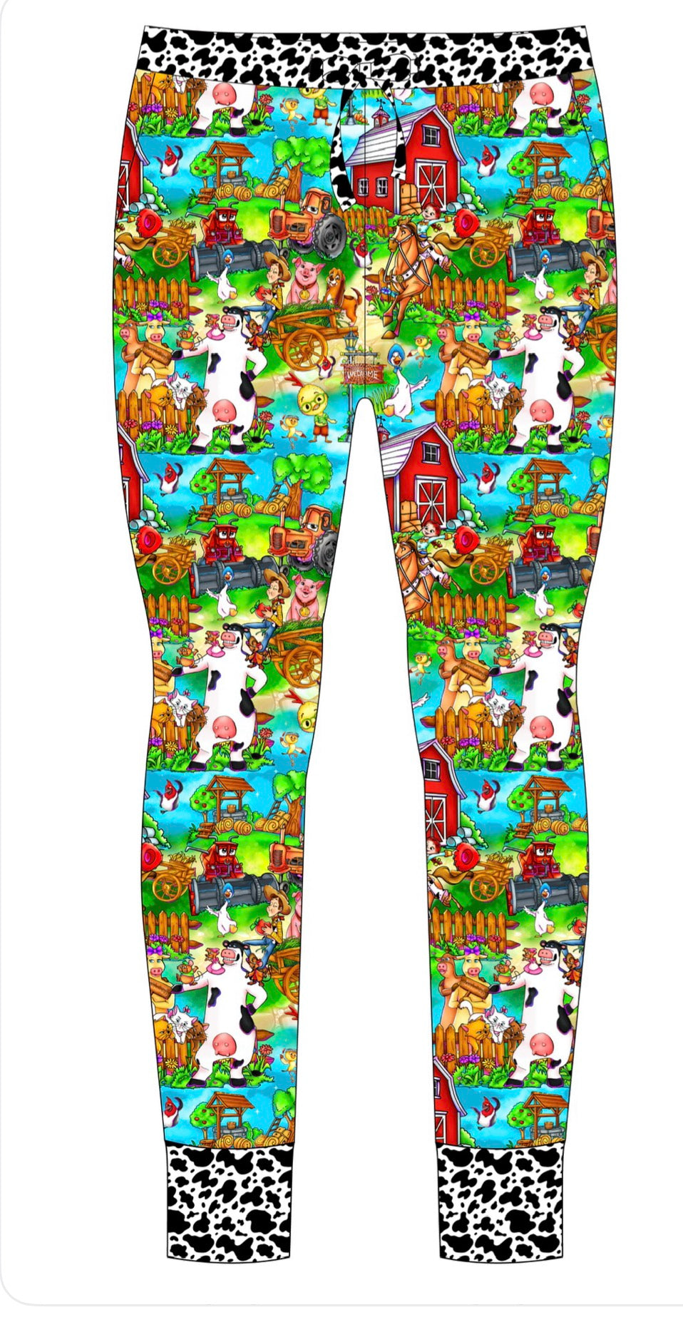 Down On The Farm Mom Joggers