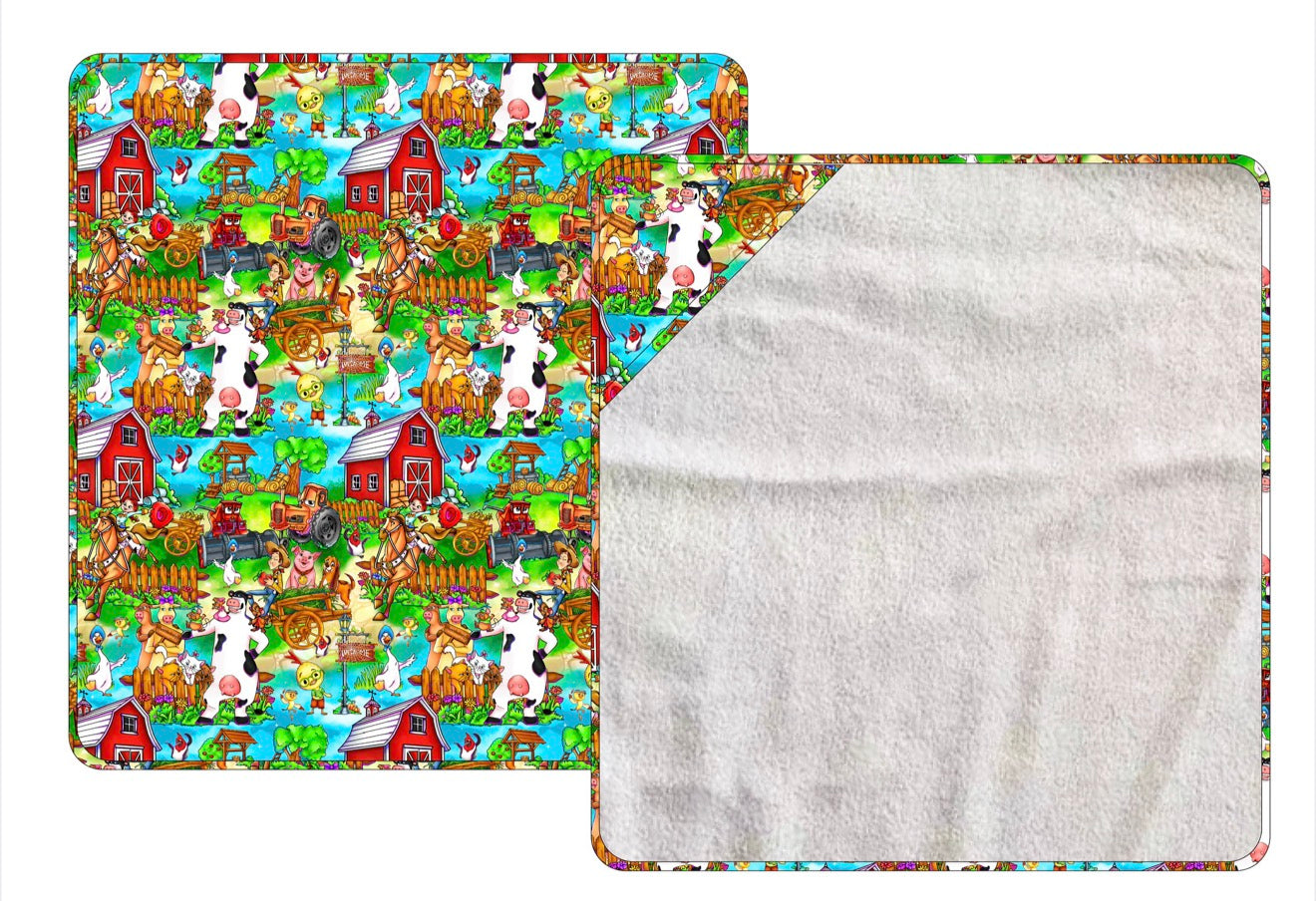 Down On The Farm Hooded Towels 40x40