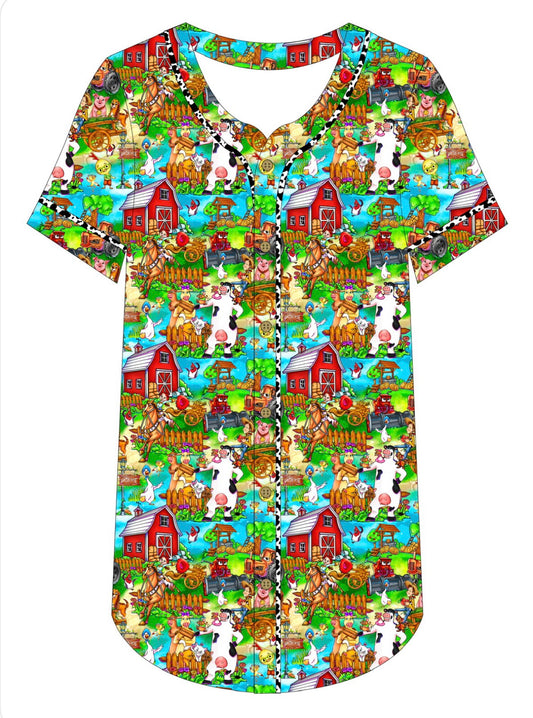 Down On The Farm Adult Moo Moo