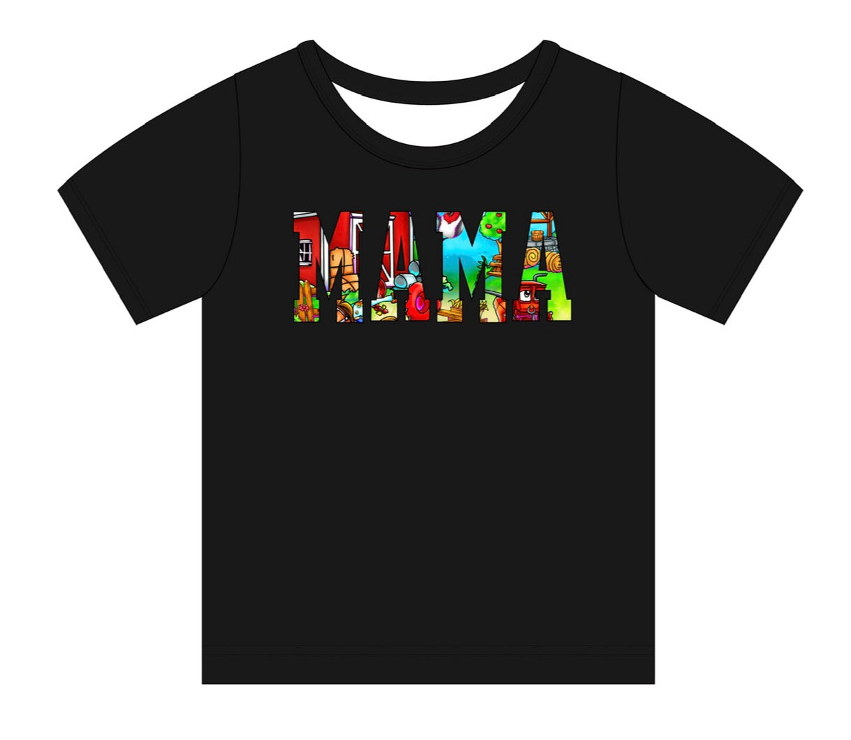 Down On The Farm MAMA T-Shirt