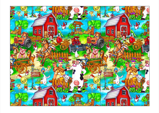 Down On The Farm Pillowcase