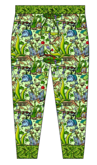 RTS: French Terry Joggers A Bugs World