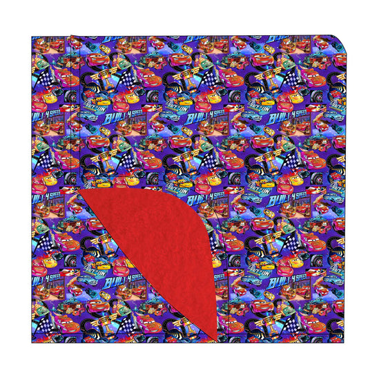 RTS:I am Speed” Bamboo-Front / Minky-Fleece-Backed  50″ × 60″